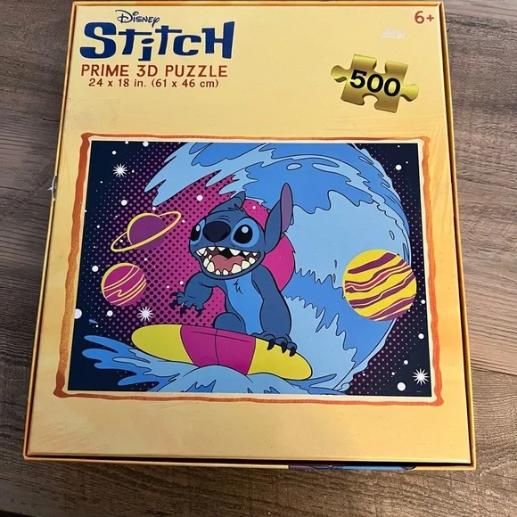 Disney Stitch Prime 3D Puzzle 500 Pieces – Excellent Condition - Picture 2 of 5